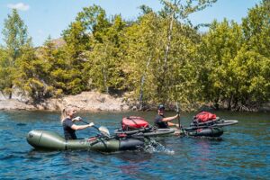 Packrafting en Bikerafting
